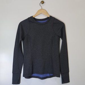 Lou & Grey Running Workout Gym Compression Long Sleeve Top